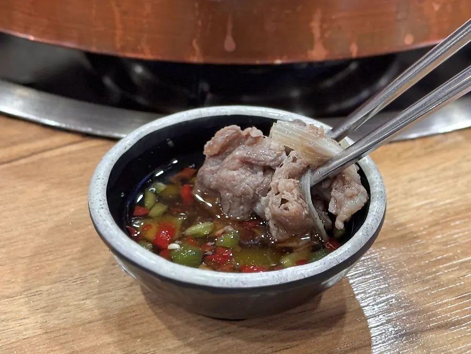 Tender beef bulgogi and bacon
