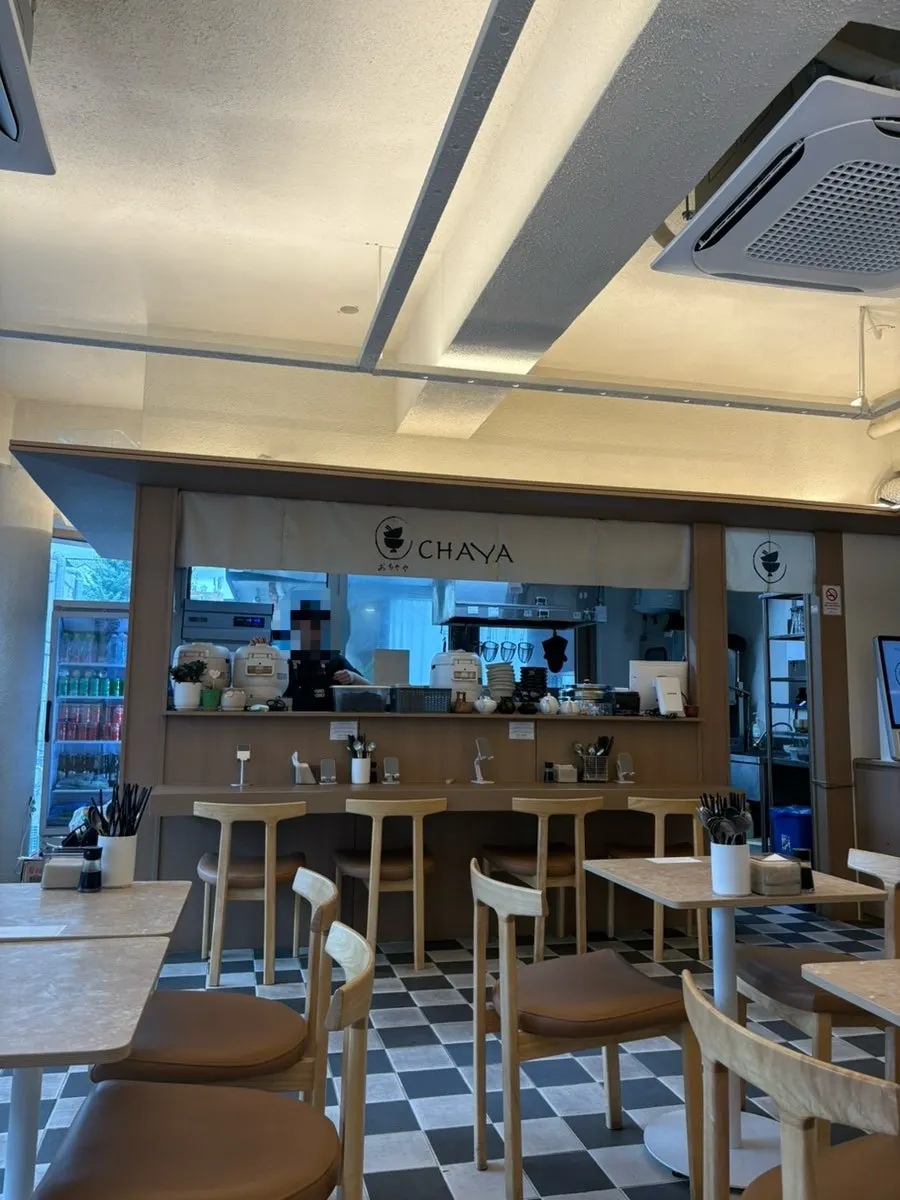 Entrance to Ochaya on the 2nd floor