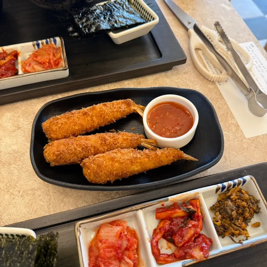 Ochaya's crispy fried shrimp tempura