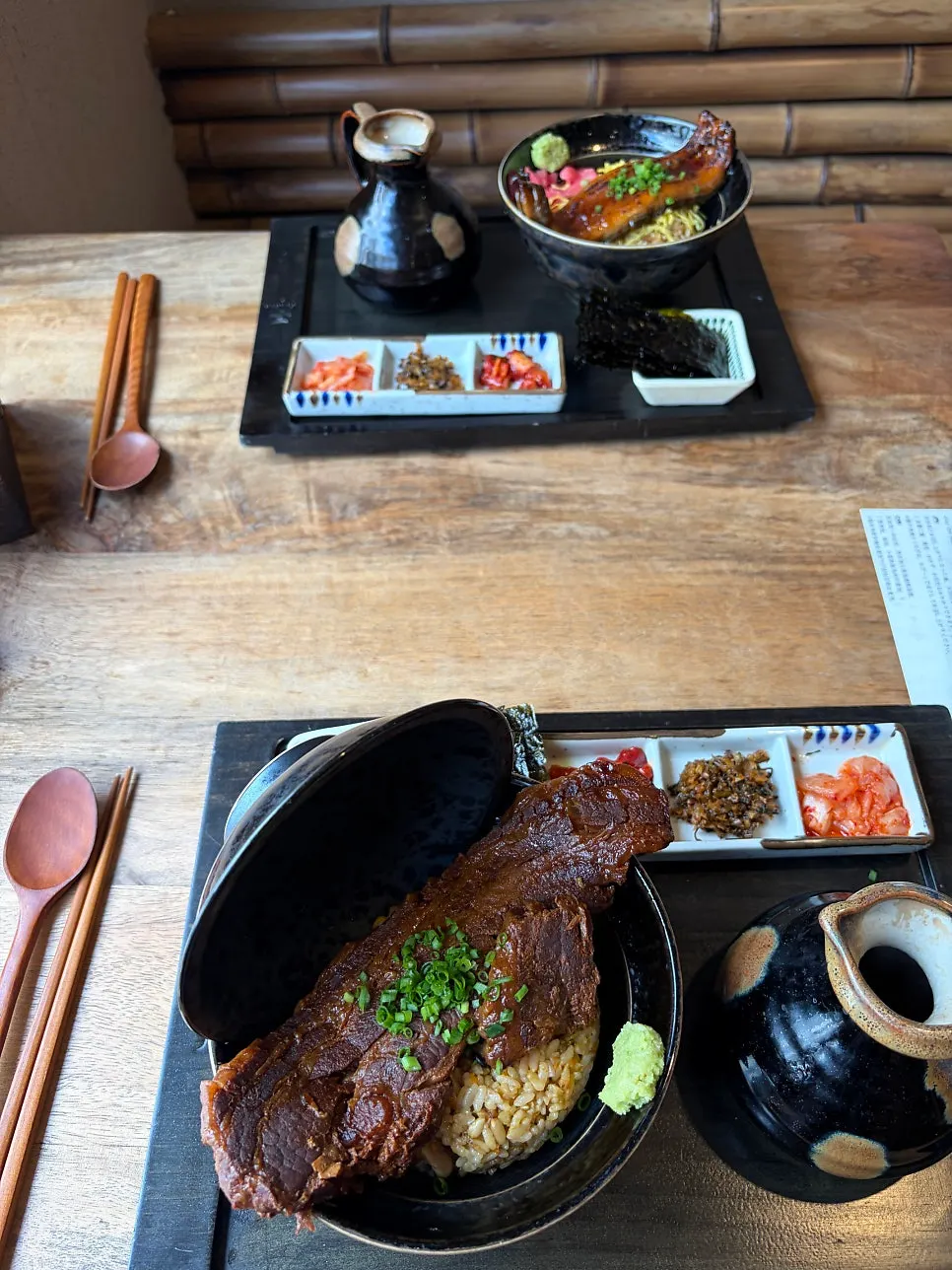 삼겹살 토핑의 부타노가쿠니 오차즈케