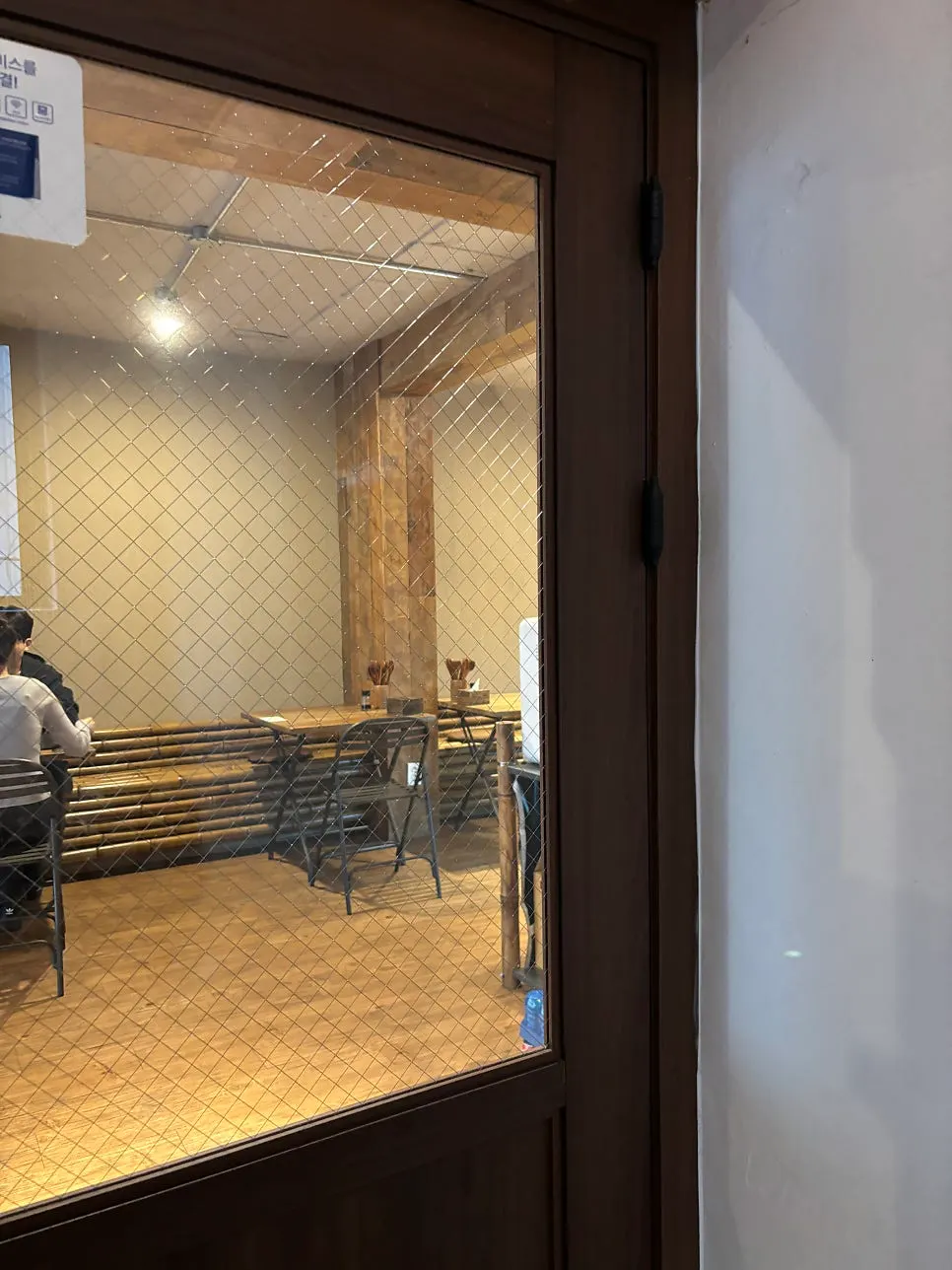 Entrance to Ochaya Yeonnam's 2nd floor