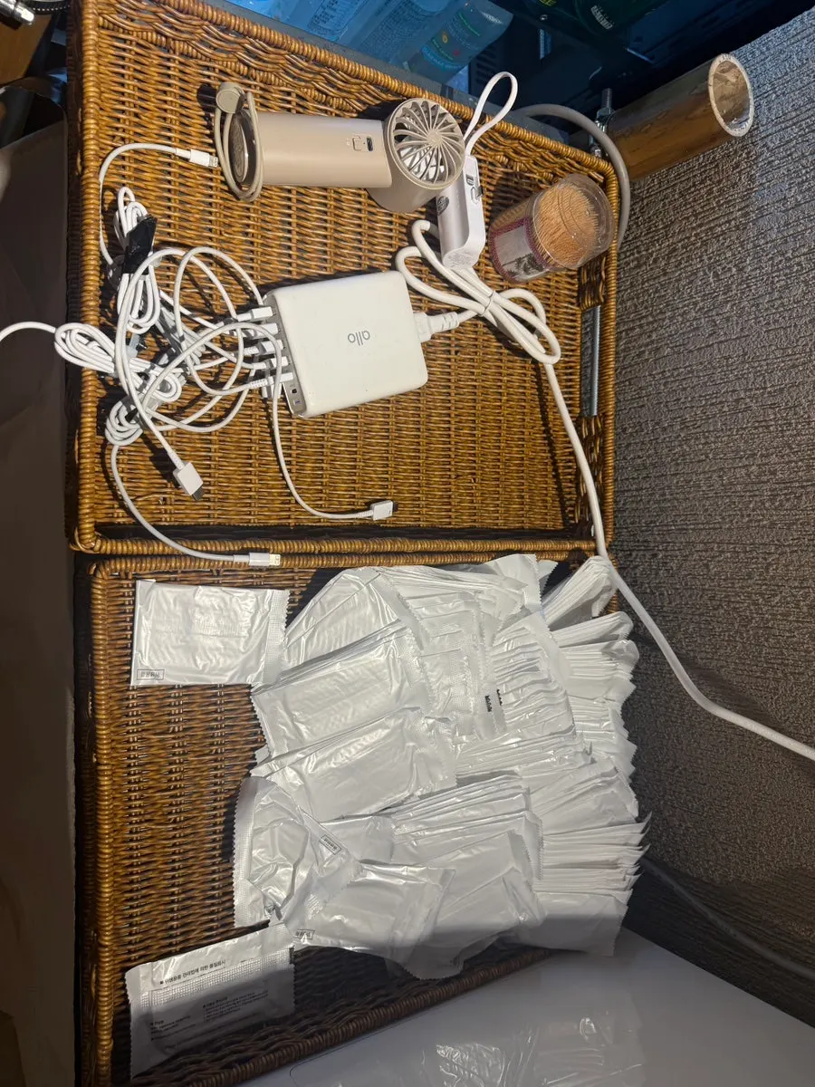 매장 한 켠의 셀프바