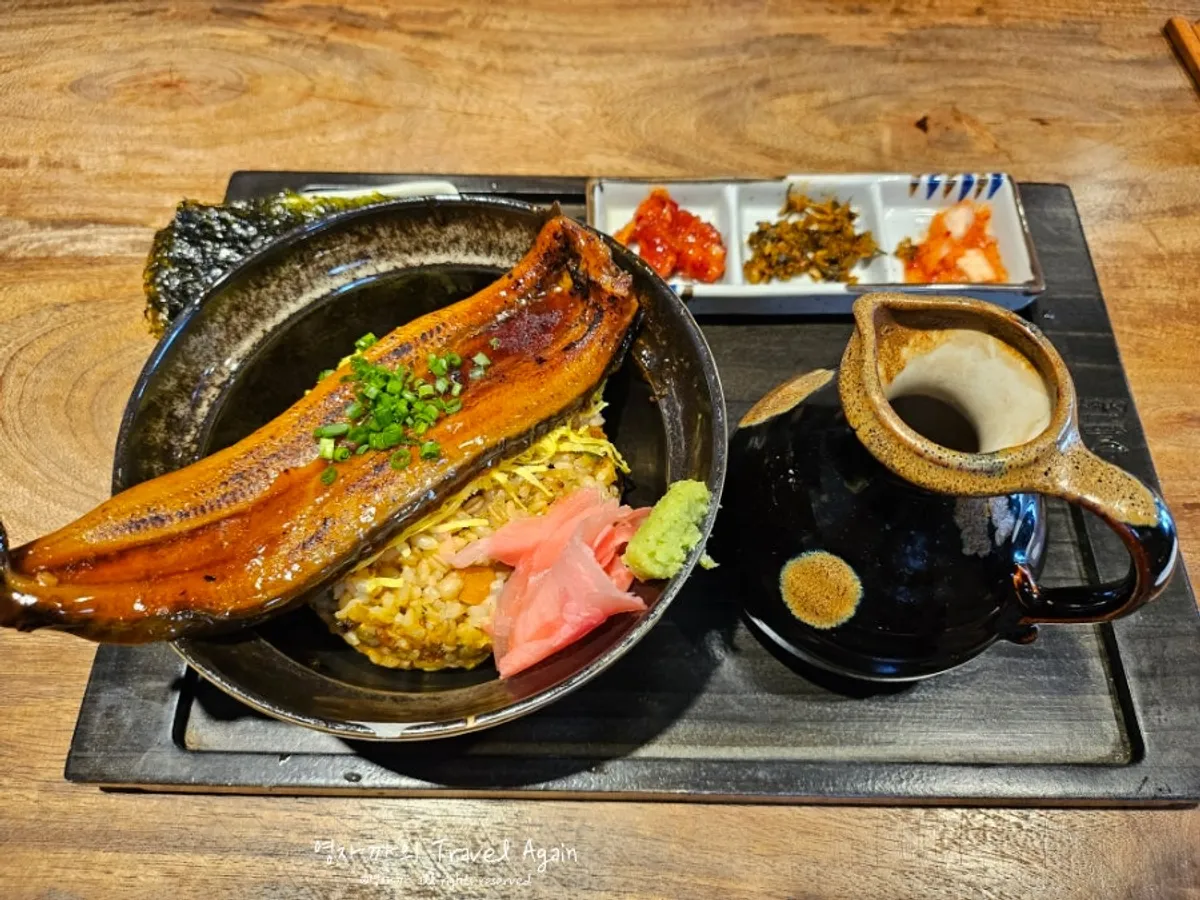 무말랭이 깻잎 김치 밑반찬 세 가지