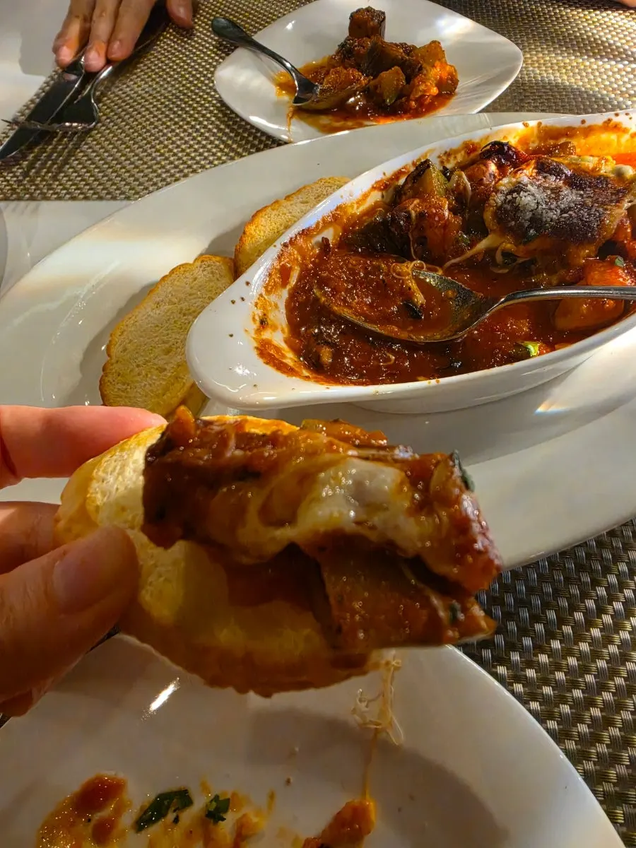 Cheese-oven octopus ratatouille with stretchy cheese