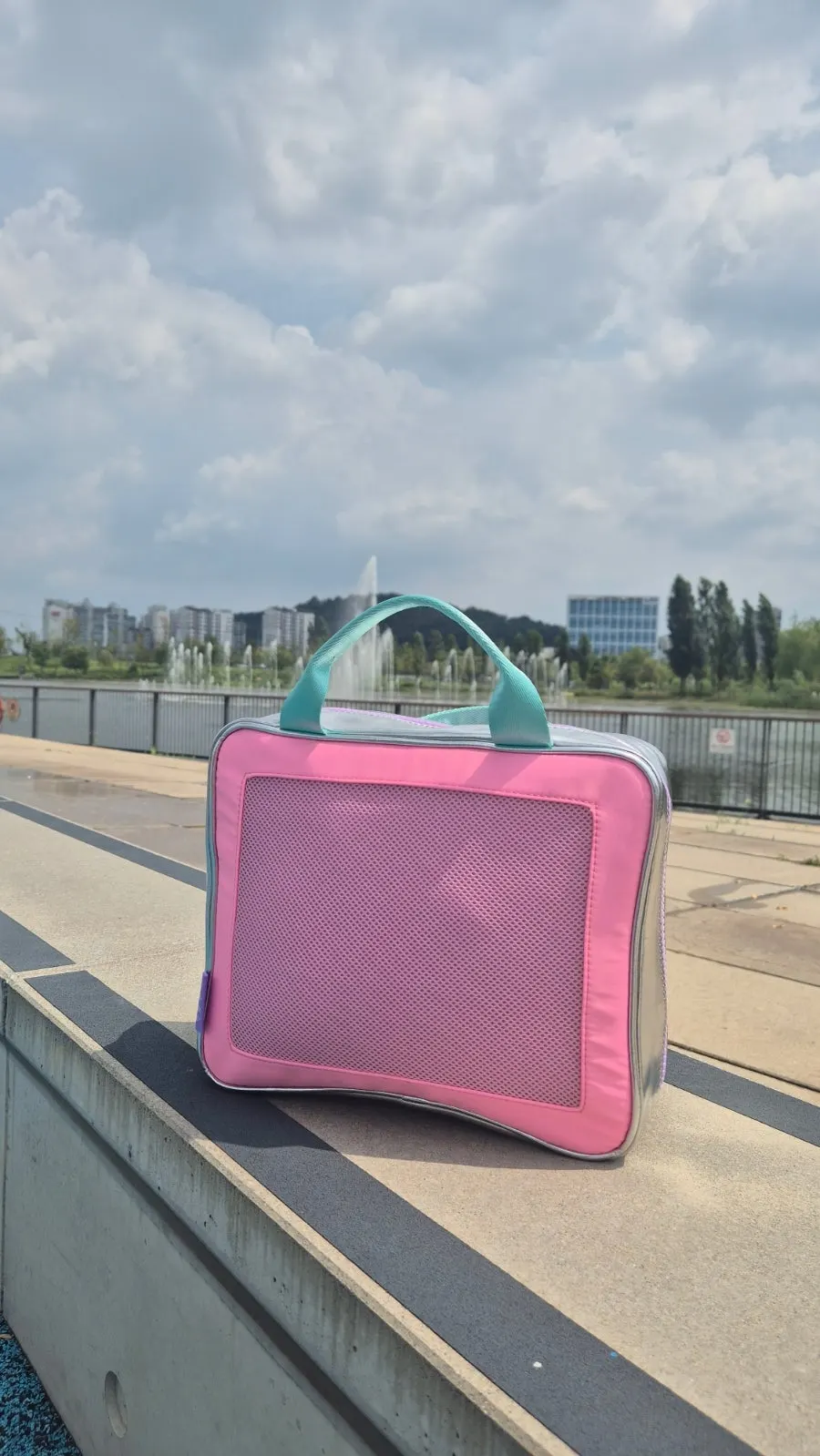 Water-resistant and mesh materials