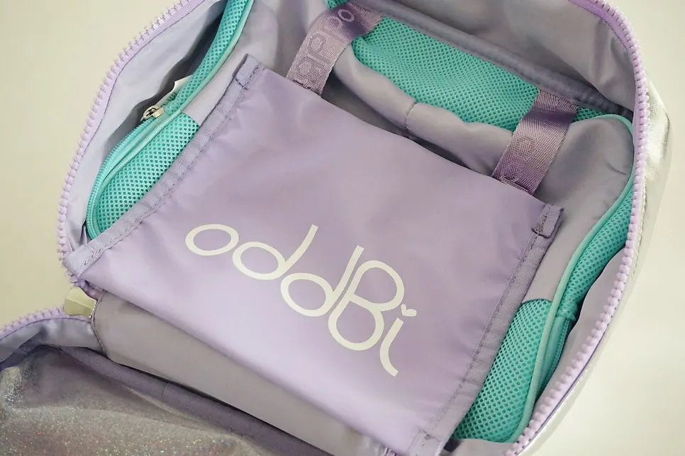 Open three-tier hanging wash bag