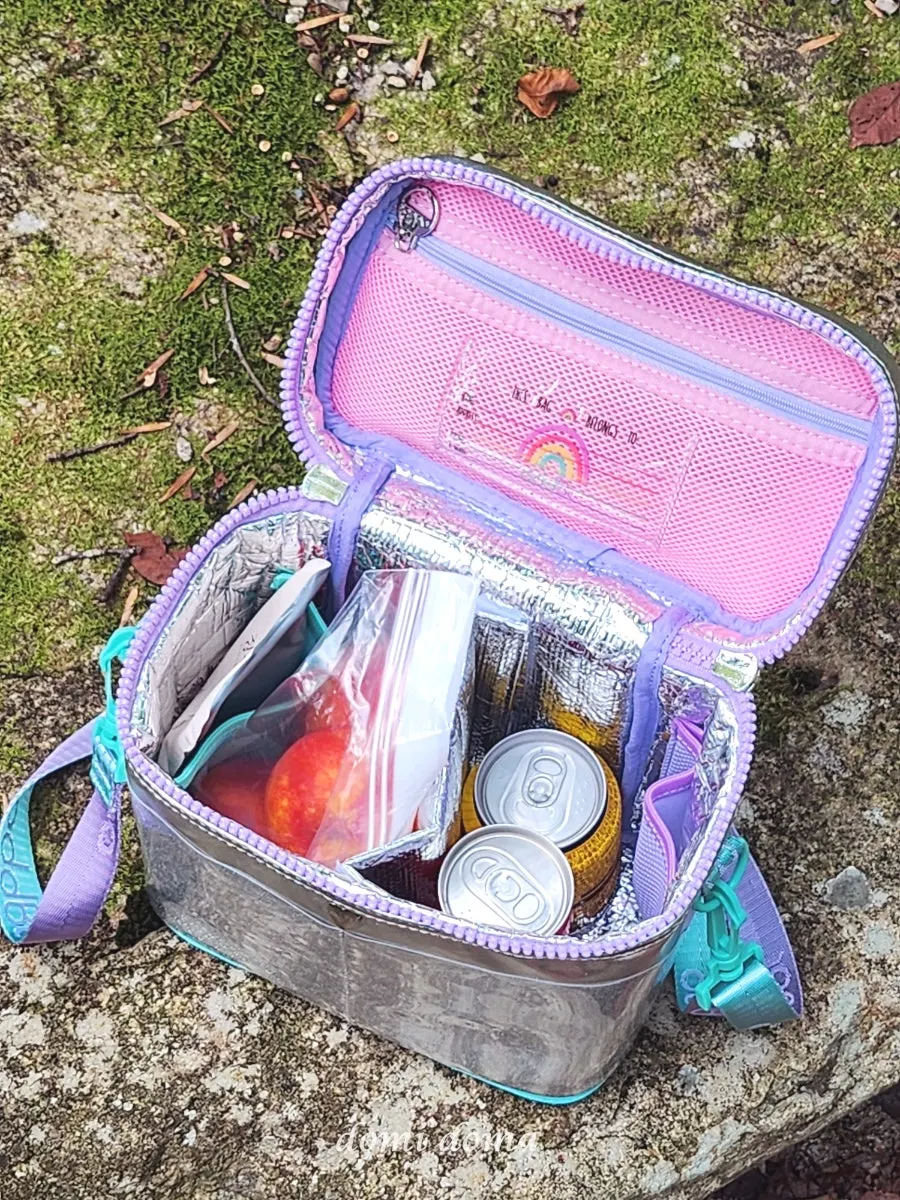 Odebi bag on a creek rock