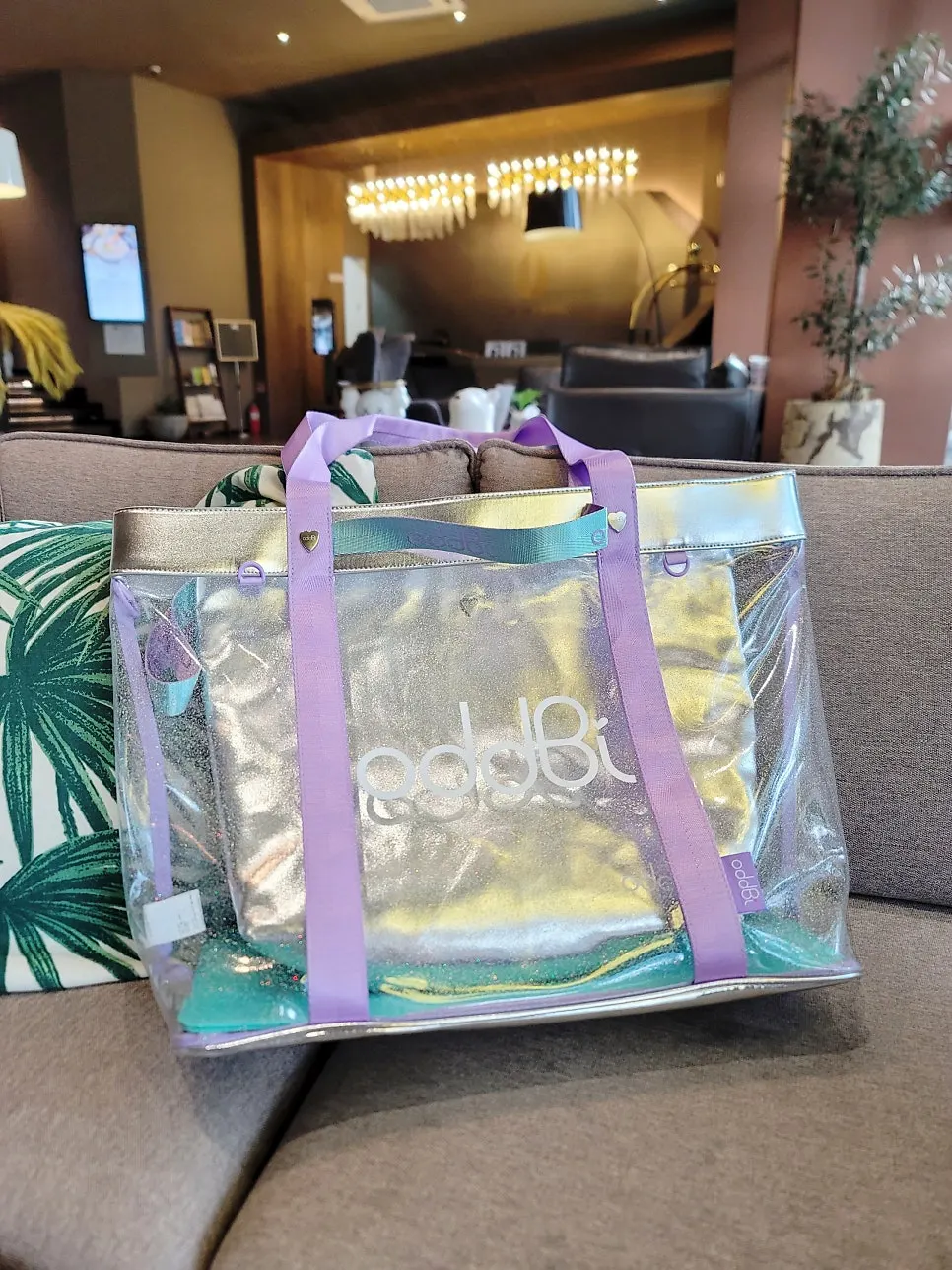 Clear bag for summer water play
