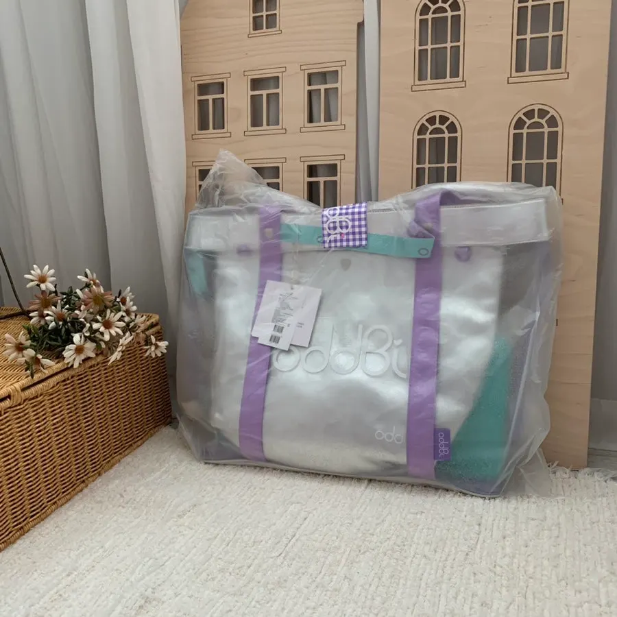 Beach bag with dust bag included