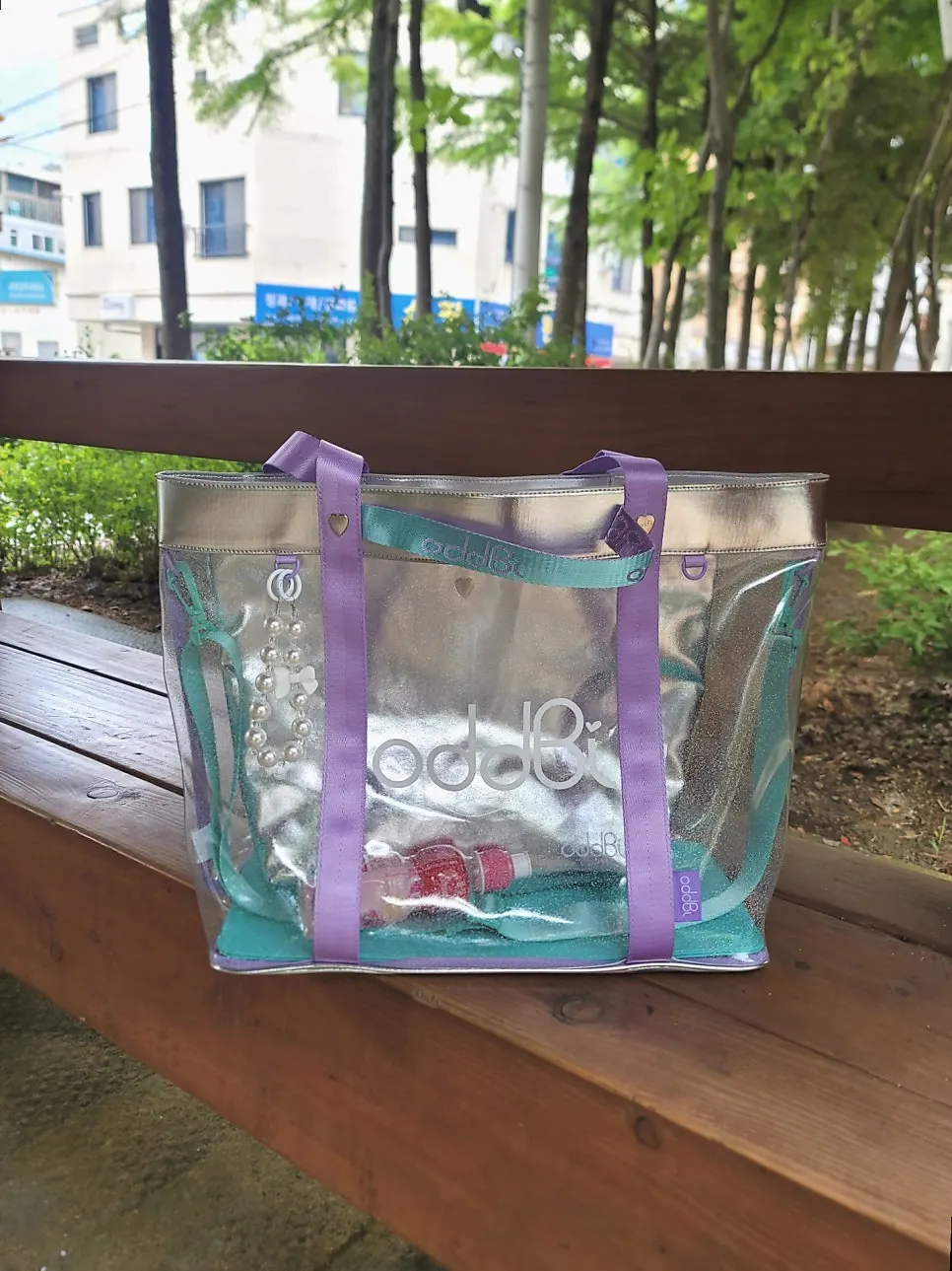 Clear summer bag for everyday outfits