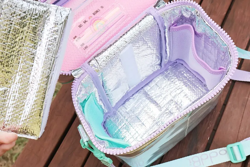 Using cooler bag pockets for outings