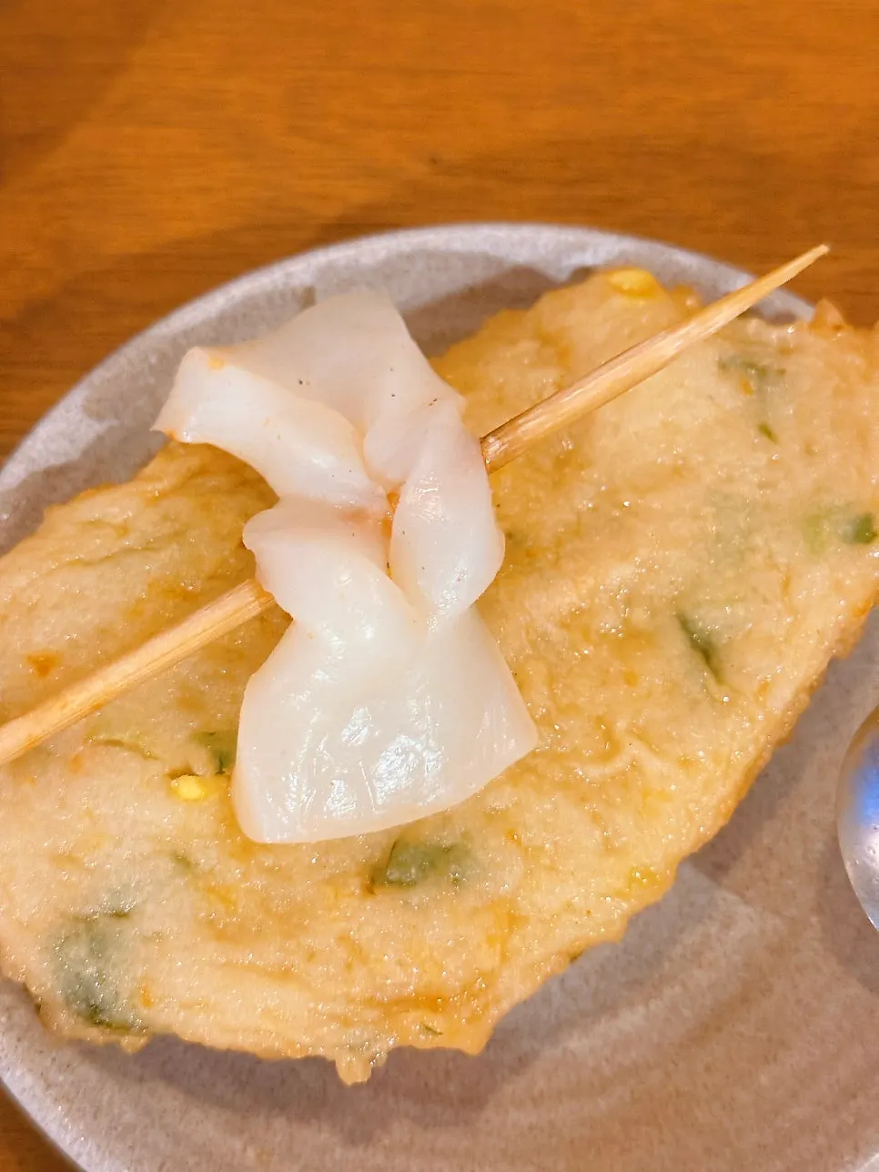 Menu showing prices for odeng sets and odeng soup