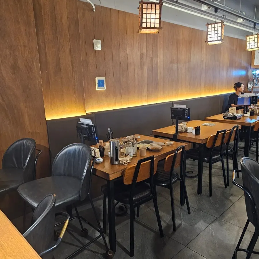 오뎅오색 강남역점 테이블 전체 상차림