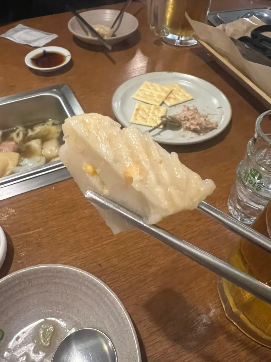 순한 맛 오뎅 국물