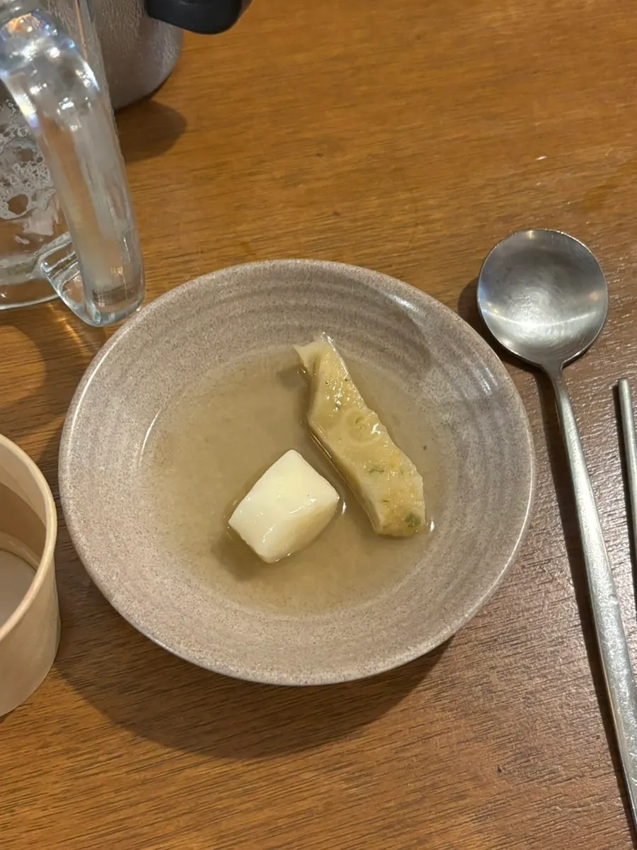 Oden skewers to add into the broth