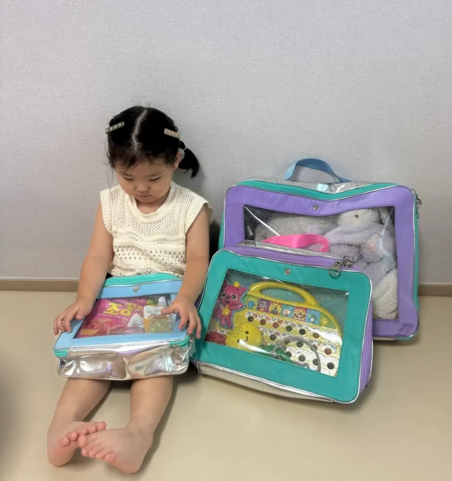 아이 여름휴가 여행용 파우치 세트