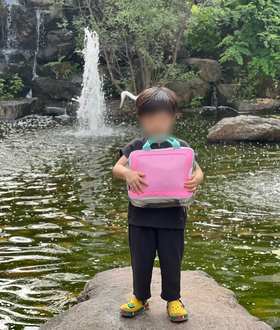 水遊びとシャワー施設利用について語る写真