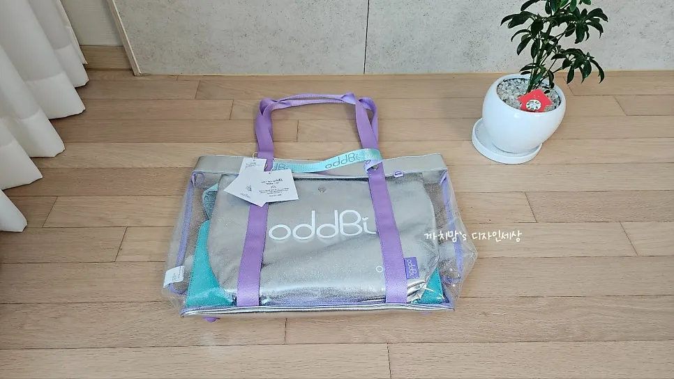 오드비 러브러브 비치백 앞면