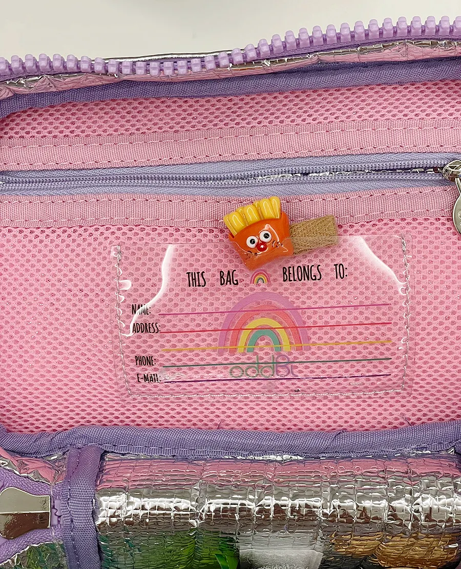 Cooler bag and baby hair clip