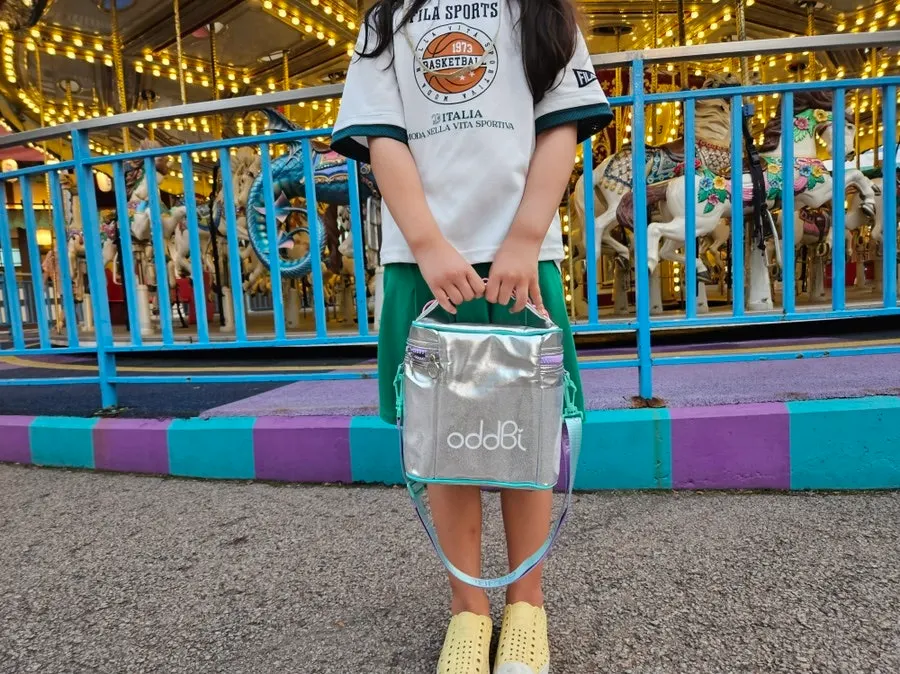 Mini insulated bag with an easy-to-use zipper