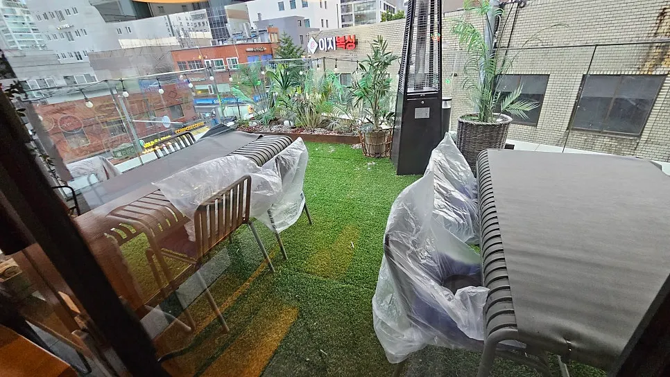 멕시칸 그림이 있는 매장 문