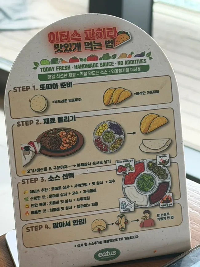 Table tablet ordering screen