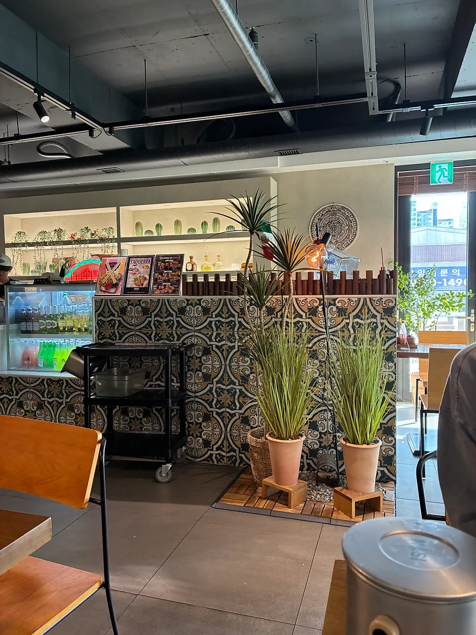 Warm Mexican restaurant interior