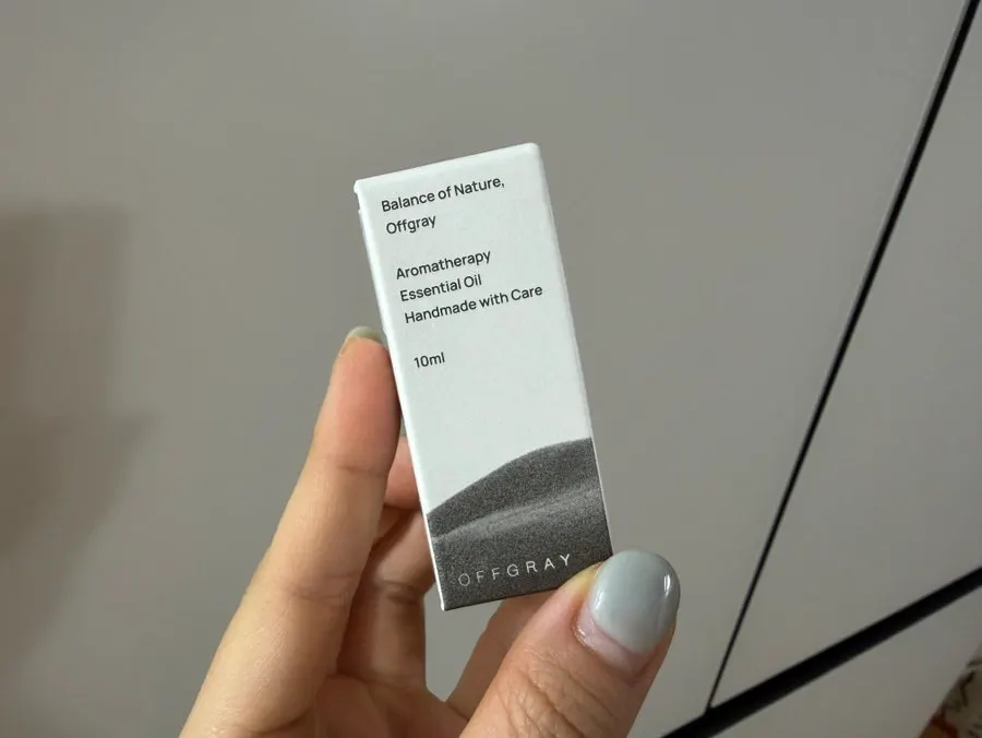 Offgray aromatherapy product built on the yin-yang and five elements concept