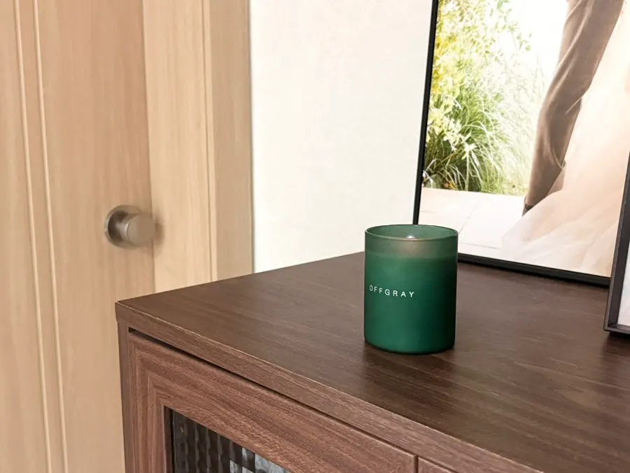 Offgray REFRESH 土 scented candle