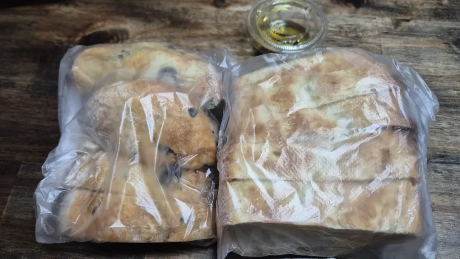 Salt bread dengan doh soboro