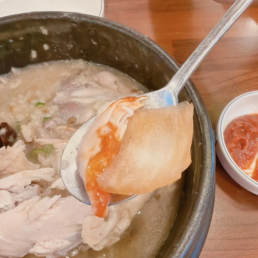 마늘과 고추 곁들이 반찬