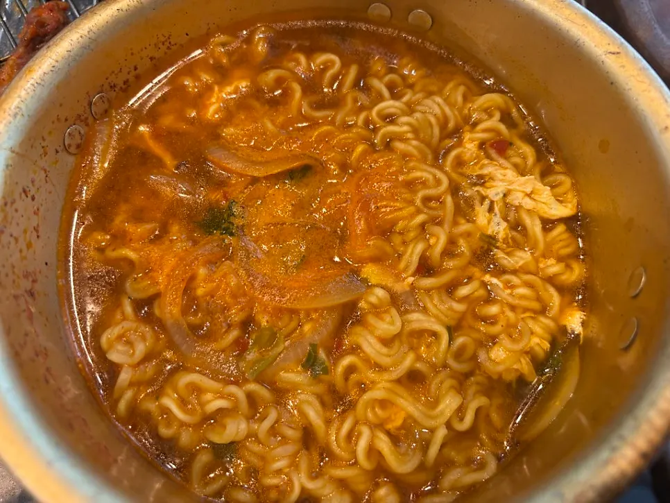 키오스크 0원이벤트 리뷰 메뉴 화면