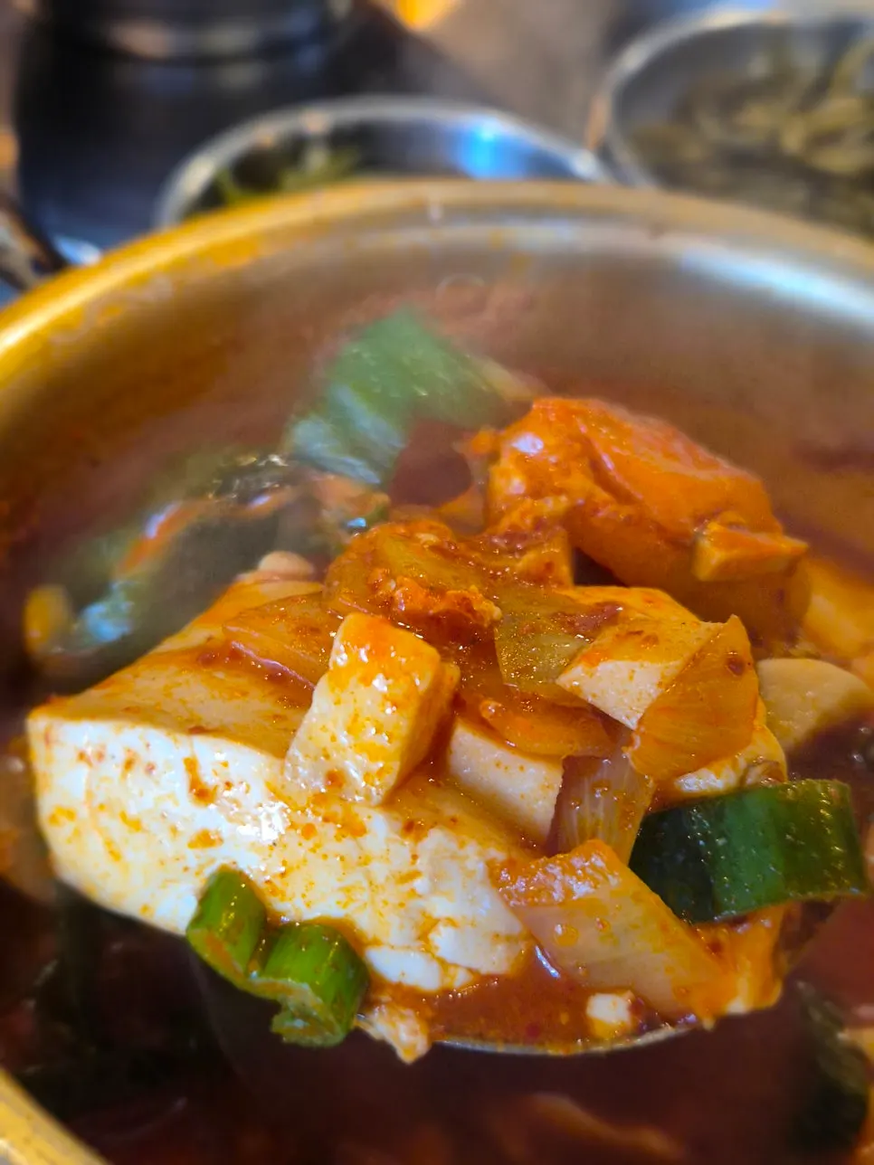 기본으로 제공되는 순두부찌개