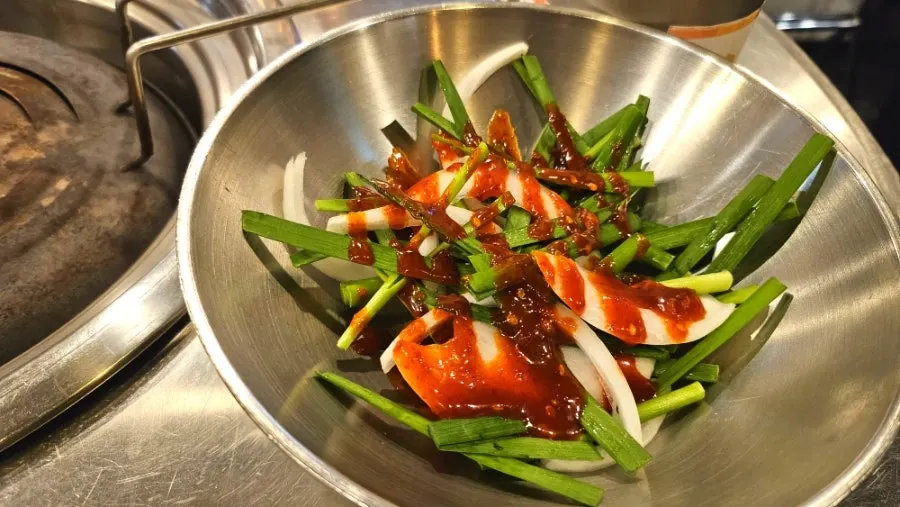 Assorted half-platter and gukbap menu