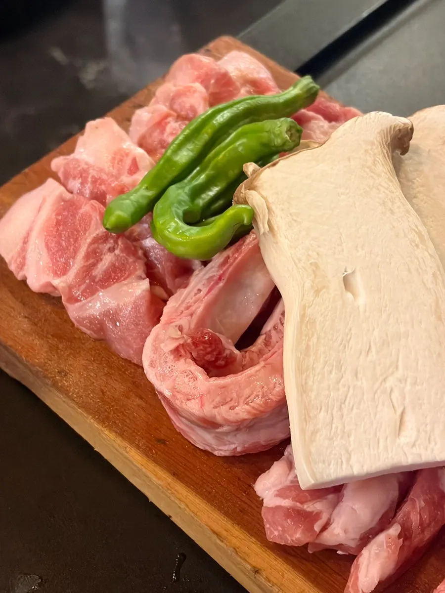 Complimentary sundubu-jjigae
