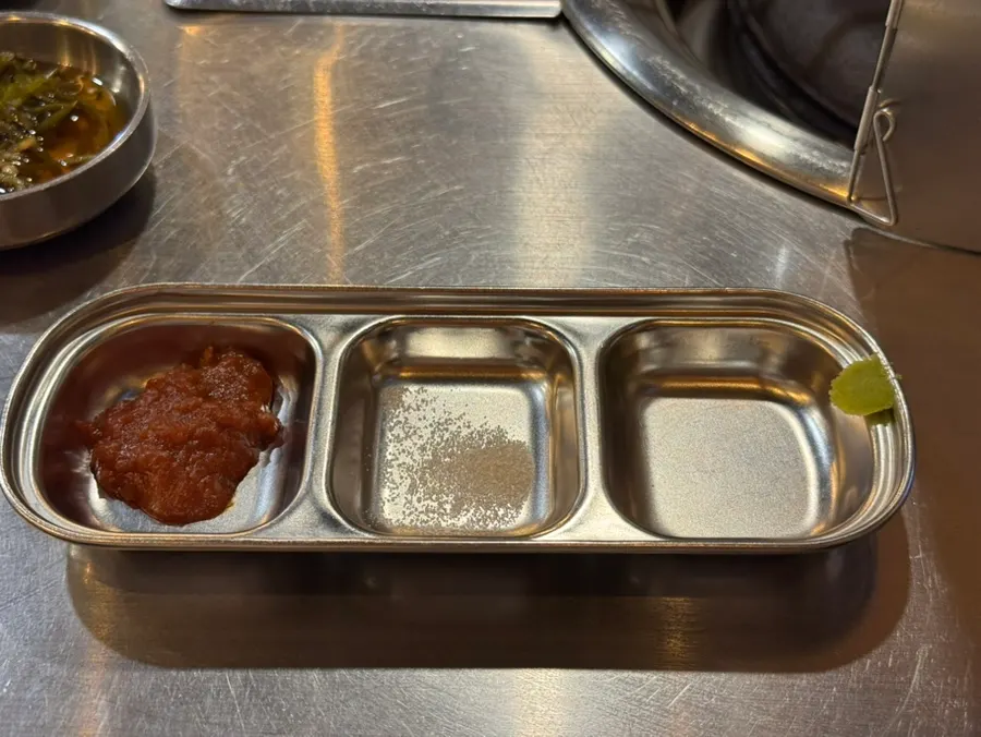 Assorted pork platter suitable for two people