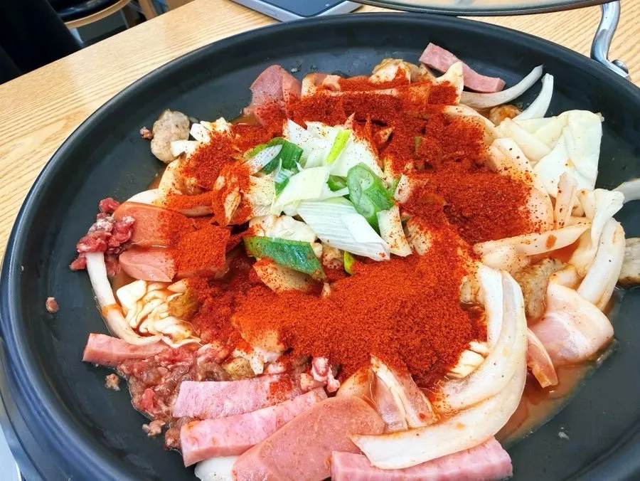 어묵과 무생채, 동치미 반찬
