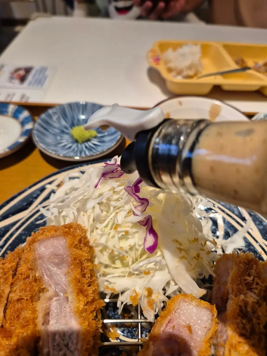 Finishing a meal at Himawari Yangju Okjeong Main Branch