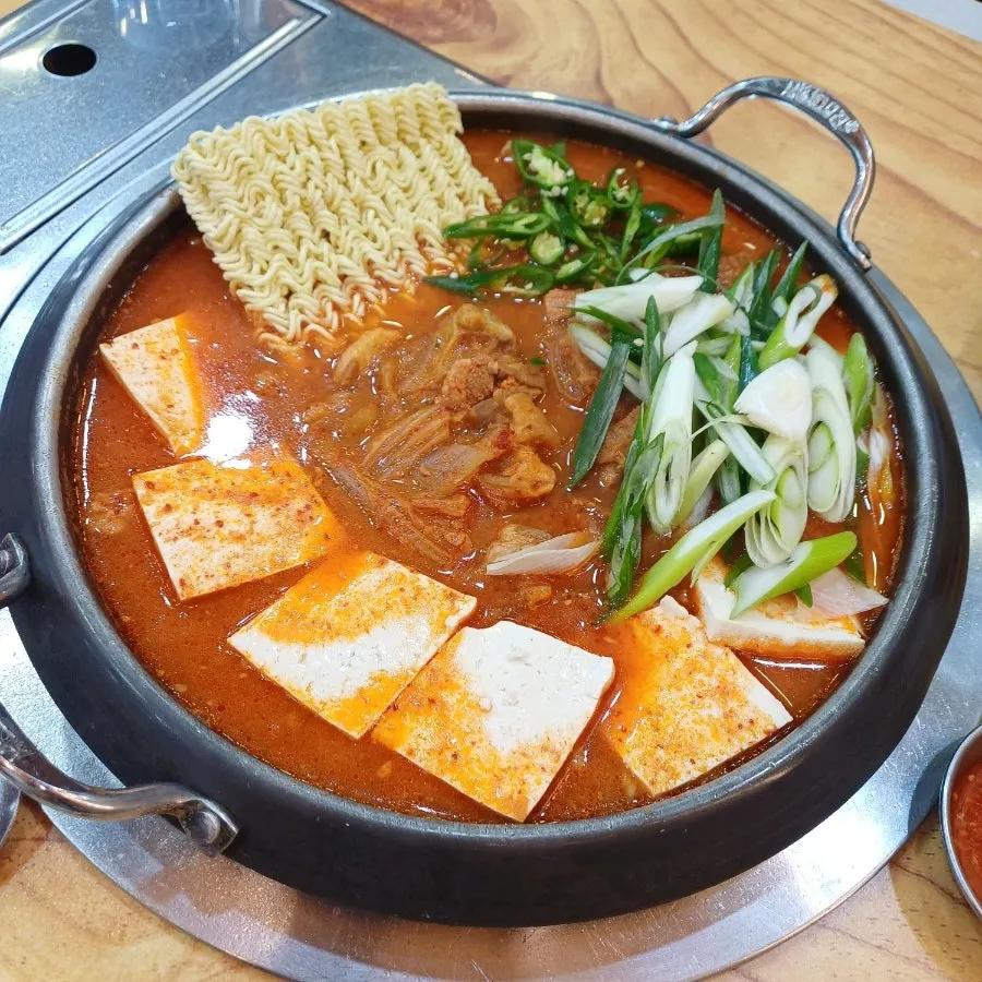 Main image of the pork belly set menu at Mat Chandeul Wang Sogeum Gui Yangju Branch