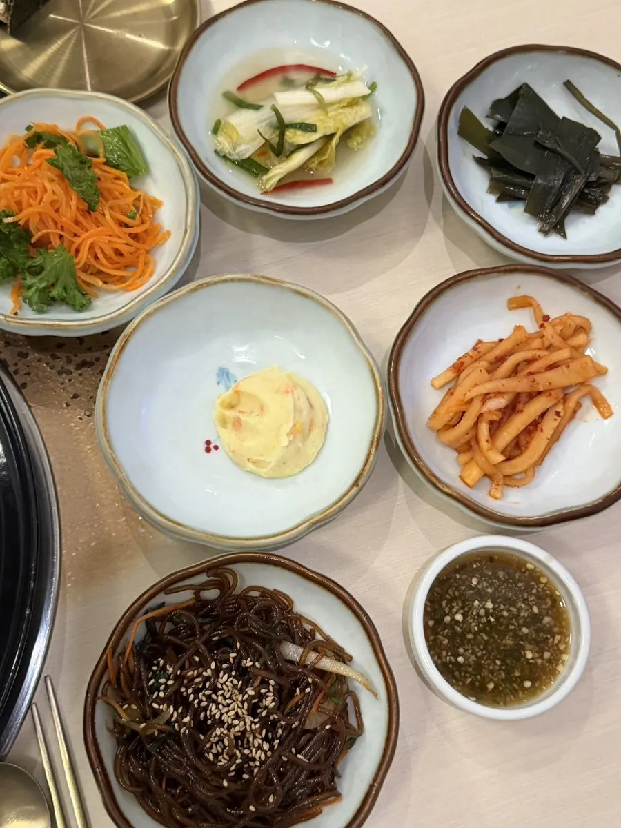옥련갈비 평택본점 메뉴판과 가격표
