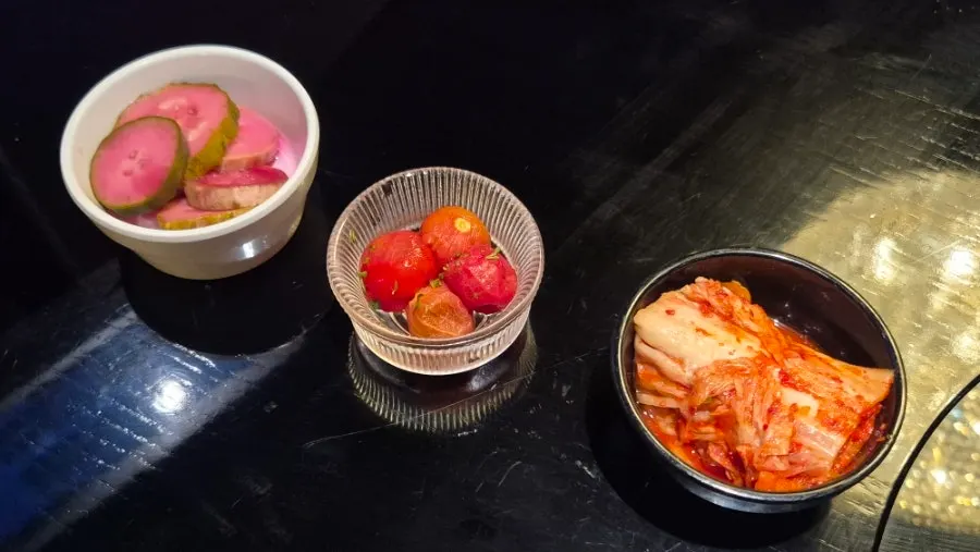런치 세트 기본 상차림