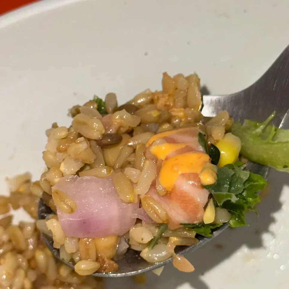 End of the meal at Ola Poke Gangnam