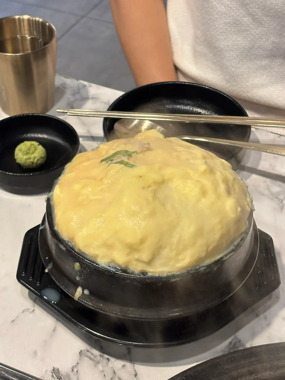 참치 간장조림과 겉절이 밑반찬