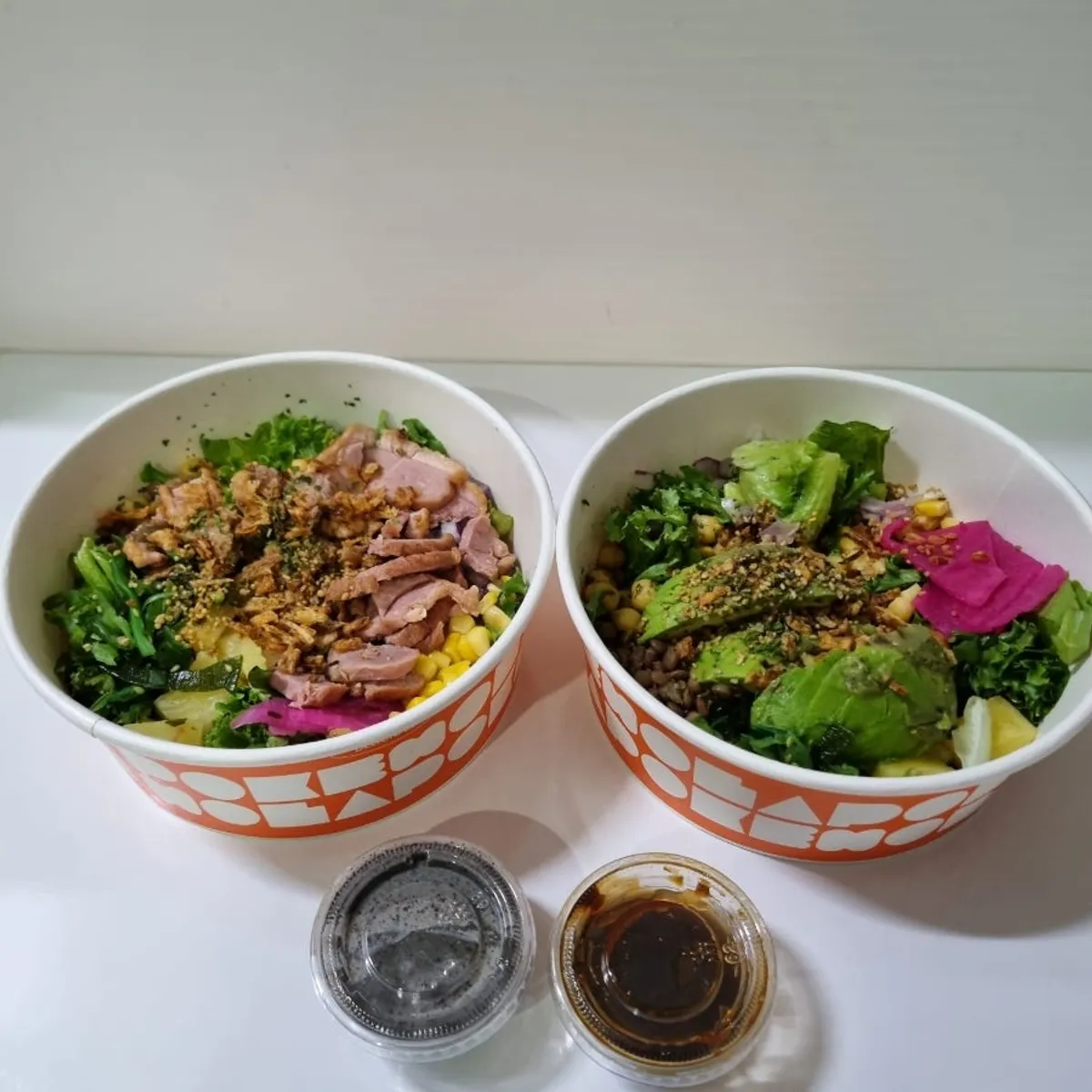 Poke bebek asap dengan bebek asap 100g