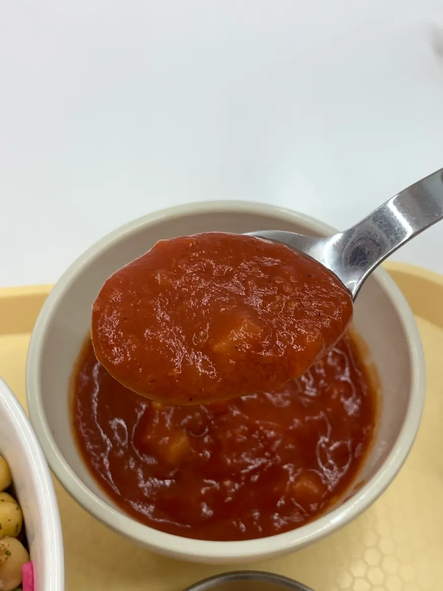 Tangy, subtly spicy tomato soup