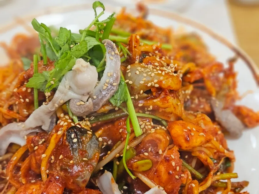 Monkfish dipped in yeast soy sauce