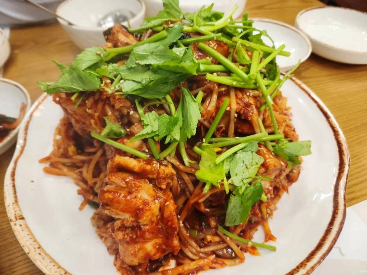 똑순이아구찜 잠실본점의 아구찜 한 상