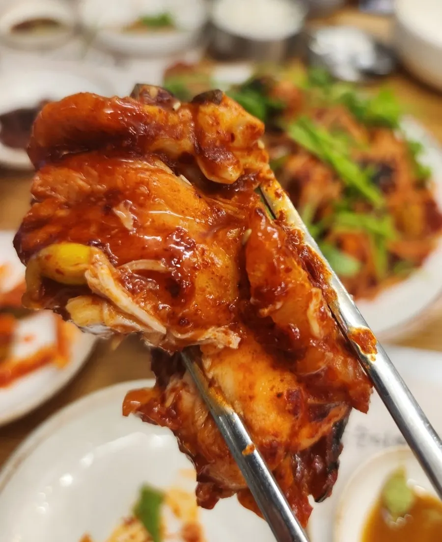 살이 두툼한 아구찜 아구살