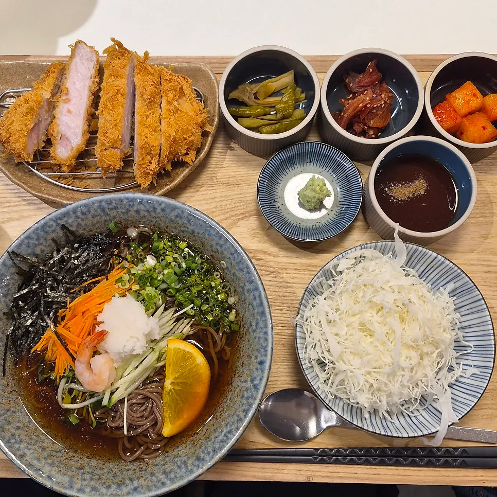 올림픽공원 가족 점심 돈까스