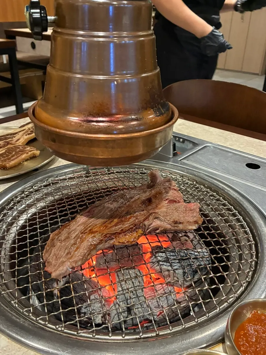 Sirloin de ternera coreana y LA galbi